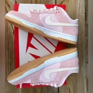 Light Pink Nike Dunks Dunk Low Cute Bear Nike Shoes Nib Nike Dunk